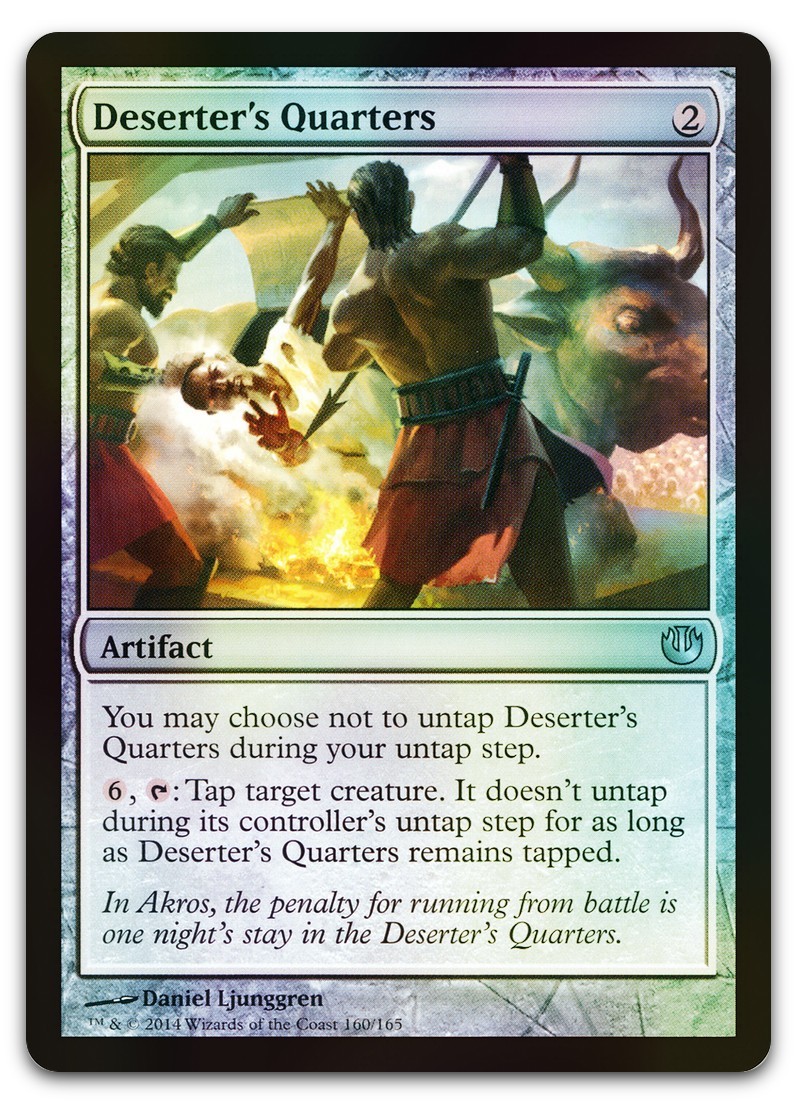 Deserter’s Quarters #160 (Foil) (NM) Journey Into Nyx JOU Magic MTG