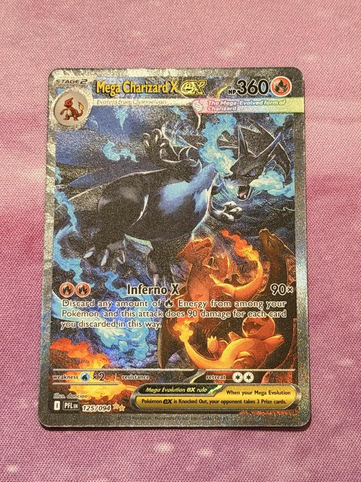Mega Charizard X EX 125/094 SIR