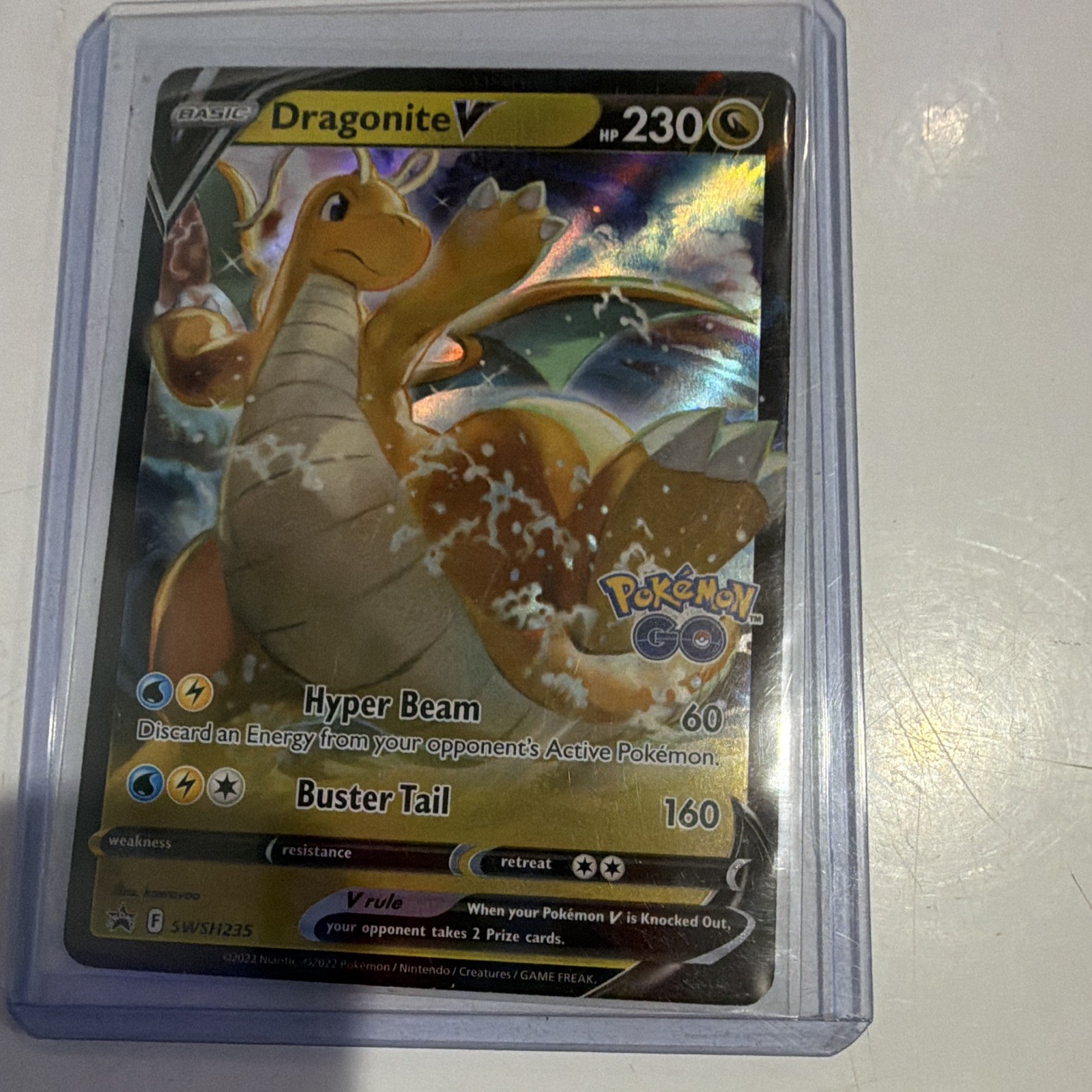 Dragonite V SWSH: Sword & Shield Promo SWSH235 Holo Promo 230 HP EN