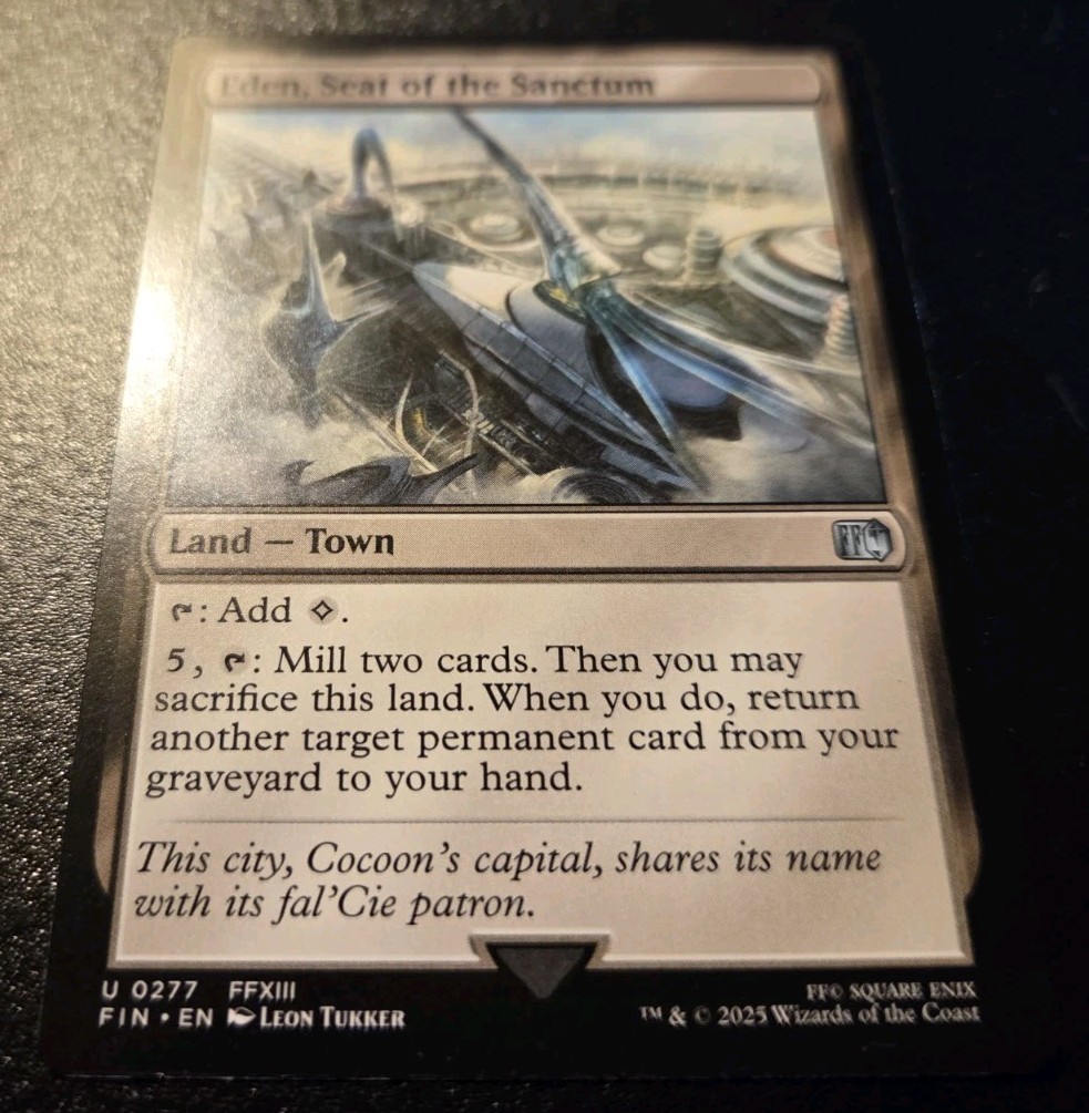Eden, Seat Of The Sanctum 0277 Uncommon Final Fantasy Magic: The Gathering