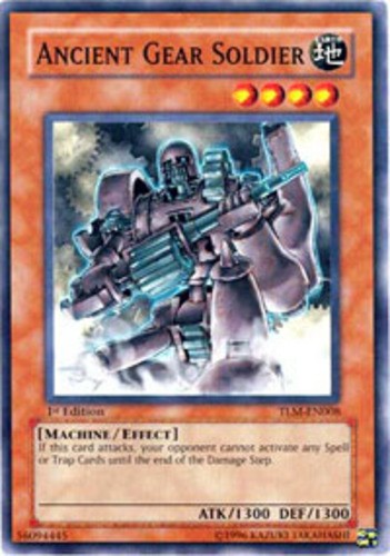 Ancient Gear Soldier – TLM-EN008 – Common – 1st Edition – Near Mint