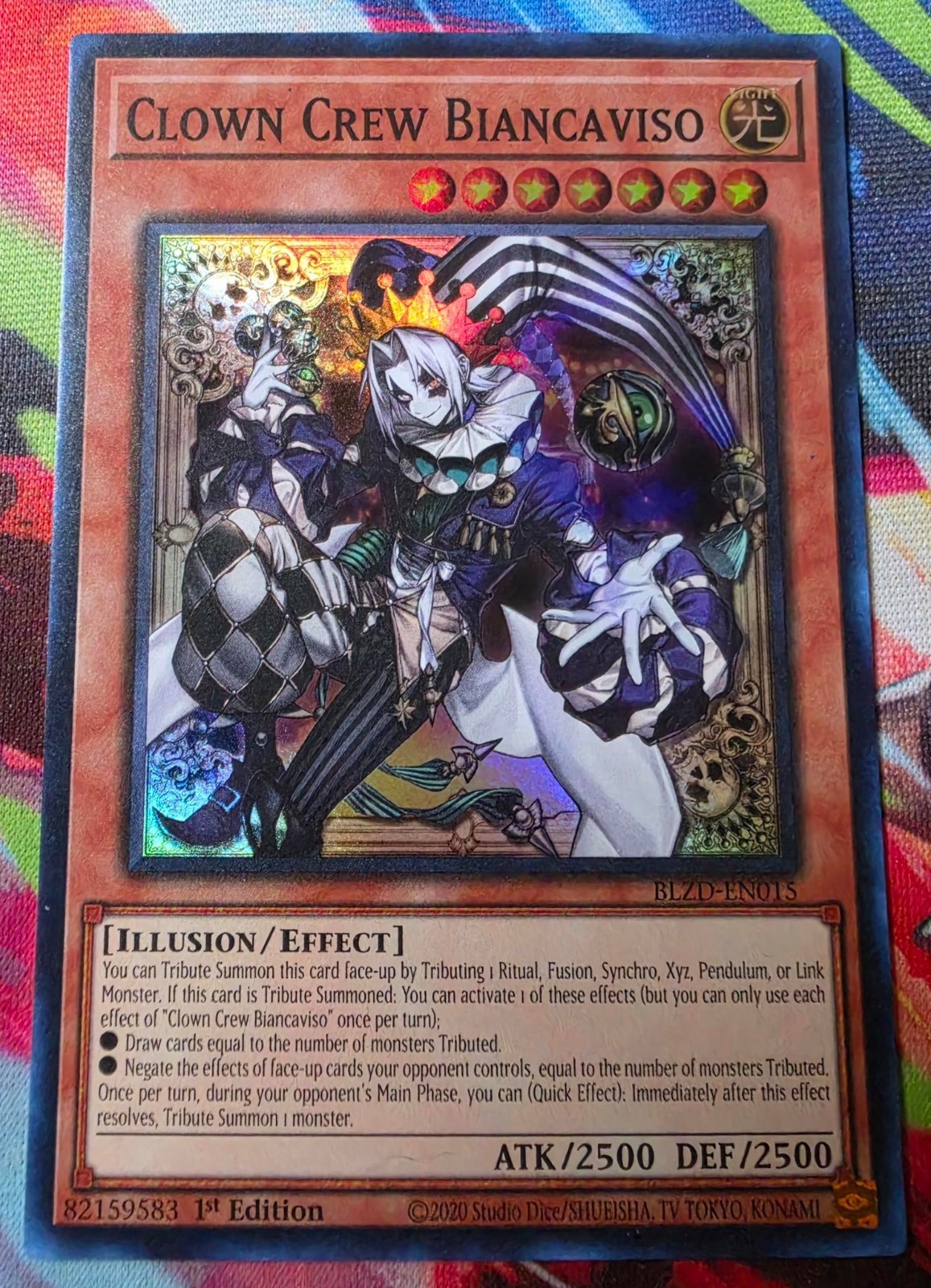 Clown Crew Biancaviso BLZD-EN015 Blazing Dominion 1st Edition