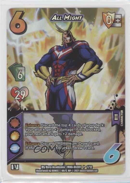 2022 UniVersus: My Hero Academia – MHA01 DLC All Might #MHA-DLC01-1