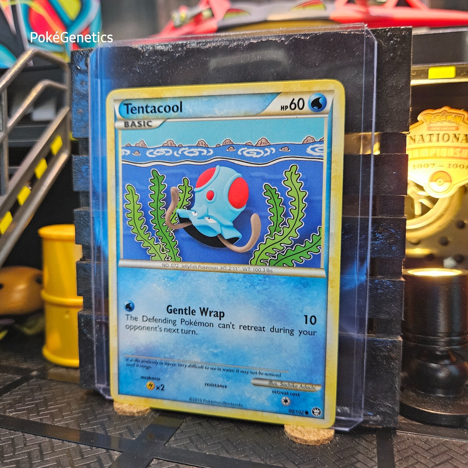 Tentacool Triumphant Pokémon TCG 80/102 HeartGold & SoulSilver Common