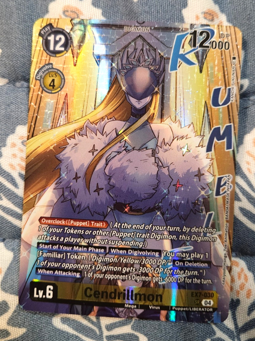 Cendrillmon Alt Art Debugger Set Liberator EX7-030 – Digimon