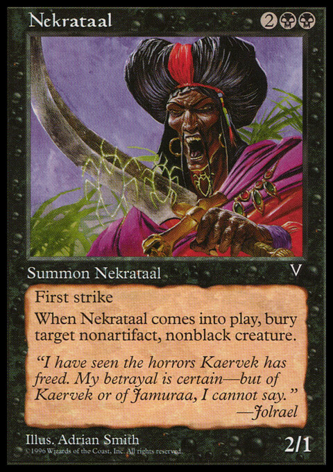 Magic the Gathering MTG Nekrataal (66) Visions LP