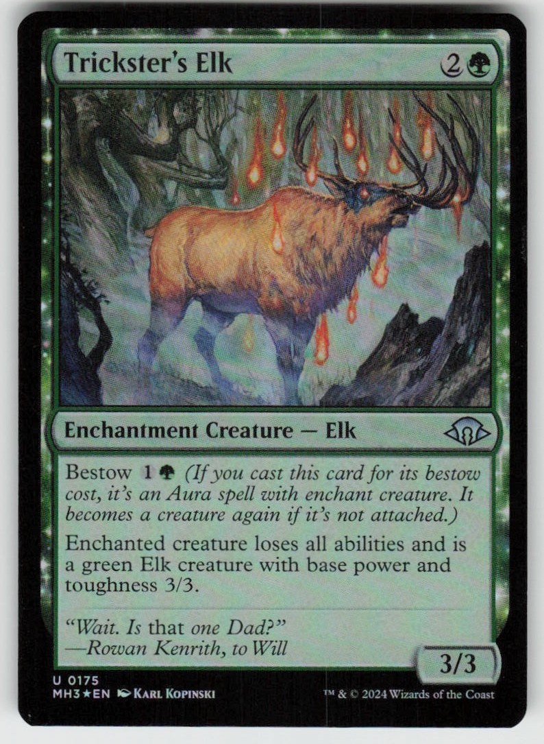 MTG – 01 Trickster’s Elk 175 U Modern Horizons 3