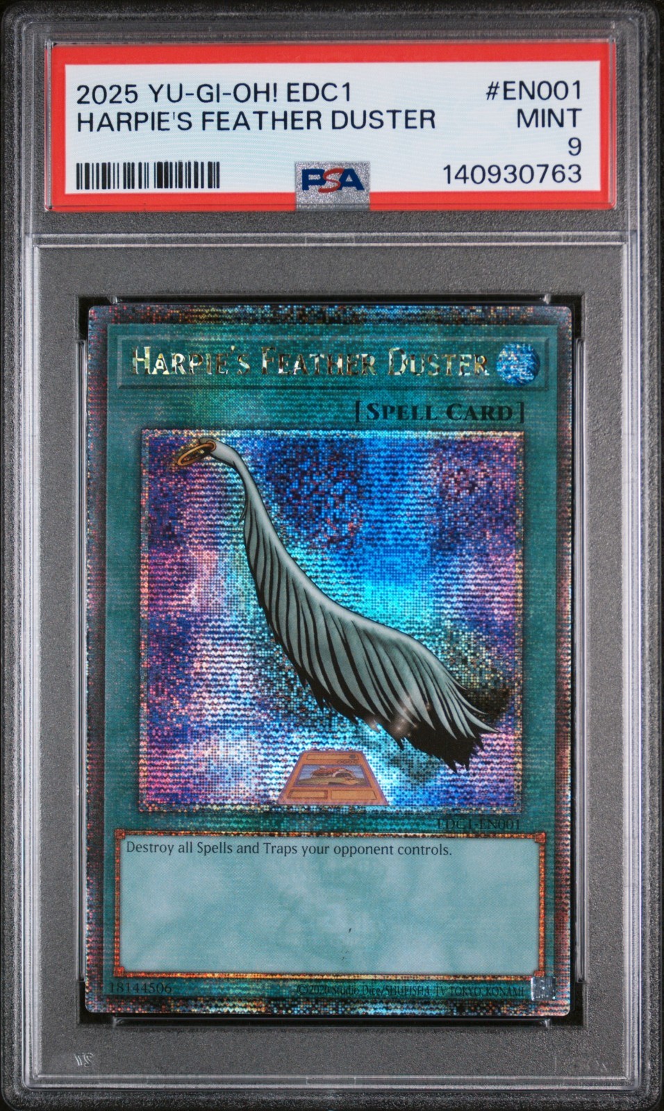 Harpie’s Feather Duster (QCSR) EDC1-EN001 PSA .9