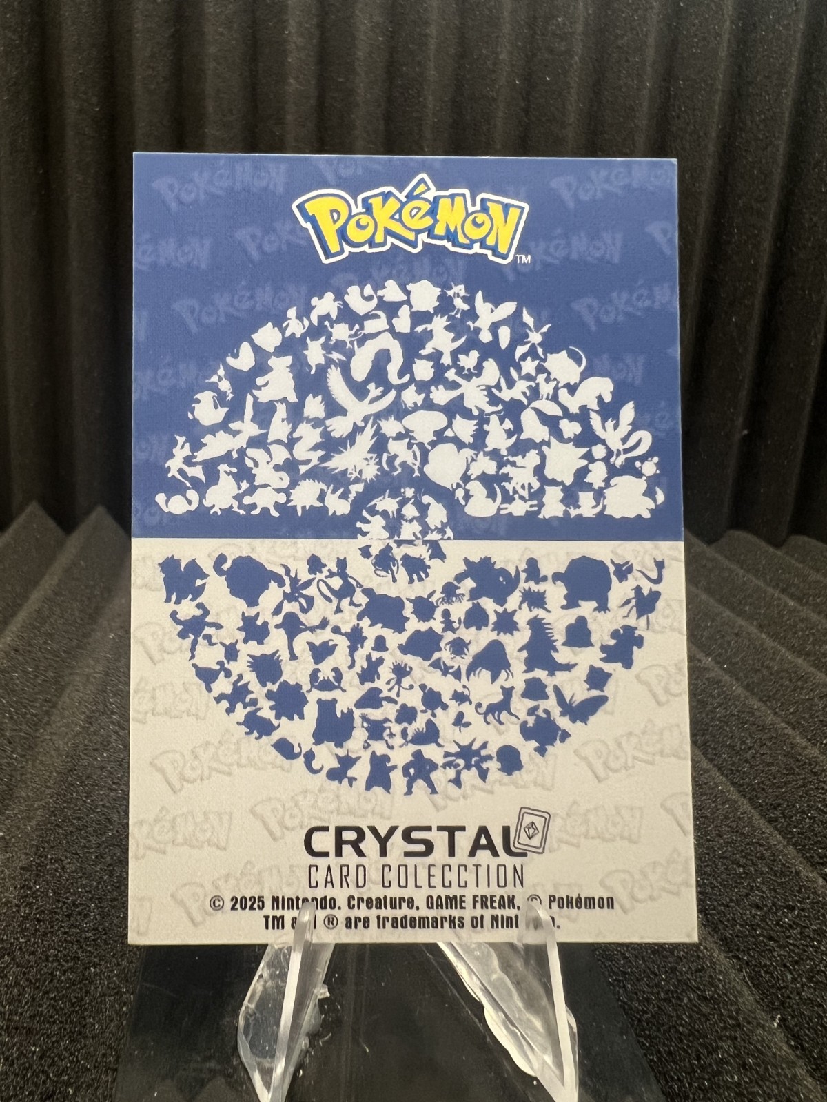 Growlithe #58 – Cracked Ice Holo – Crystal Dark Black 2025 – Pokemon Card