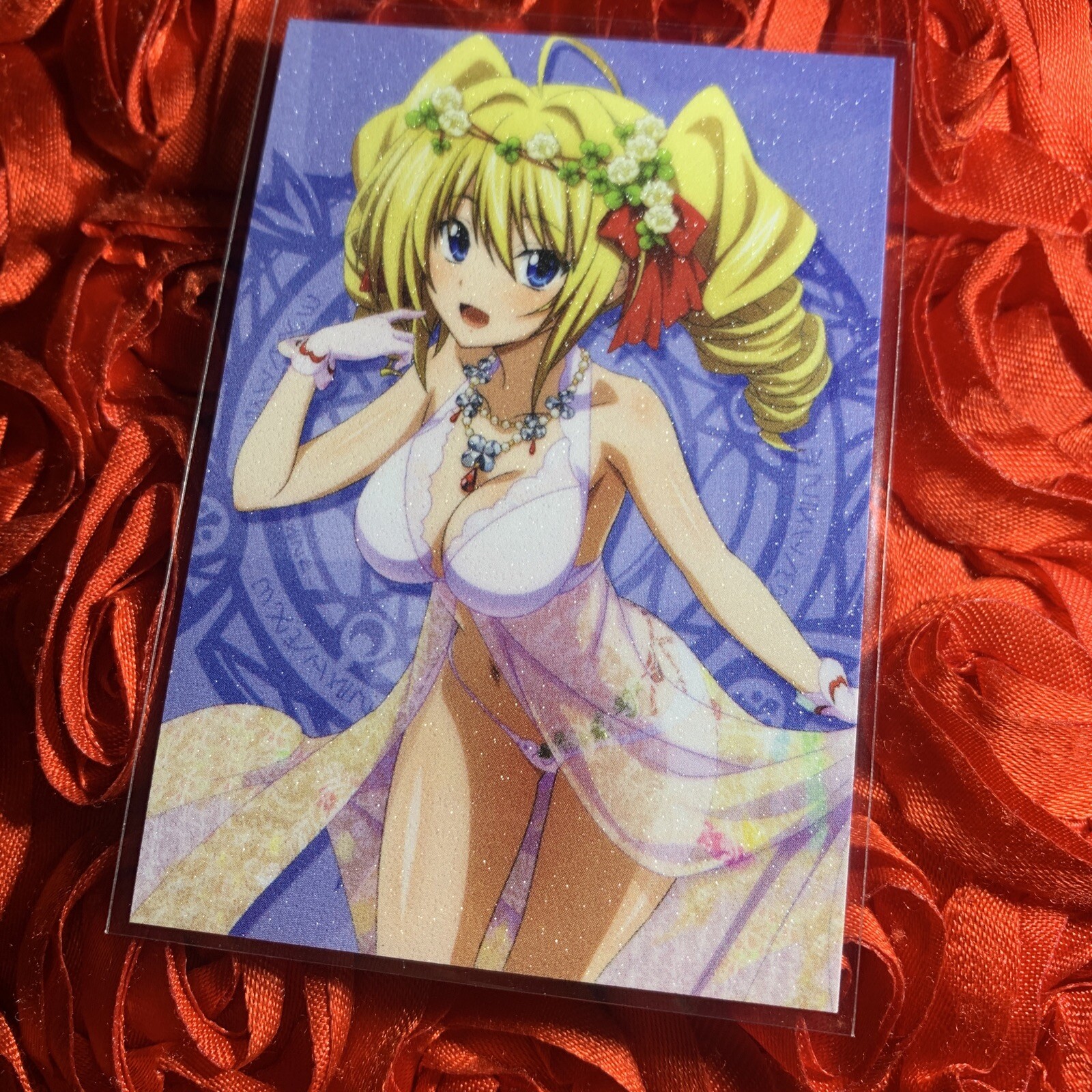 Ravel Phoenix HIGH SCHOOL DXD Goddess Anime Waifu Girl Card Bride