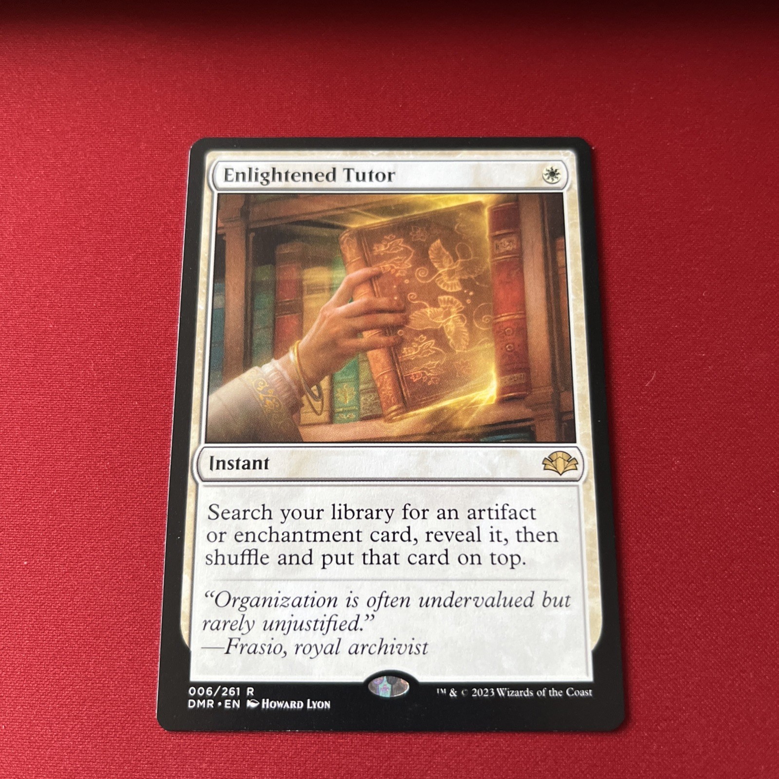Enlightened Tutor Dominaria Remastered Regular