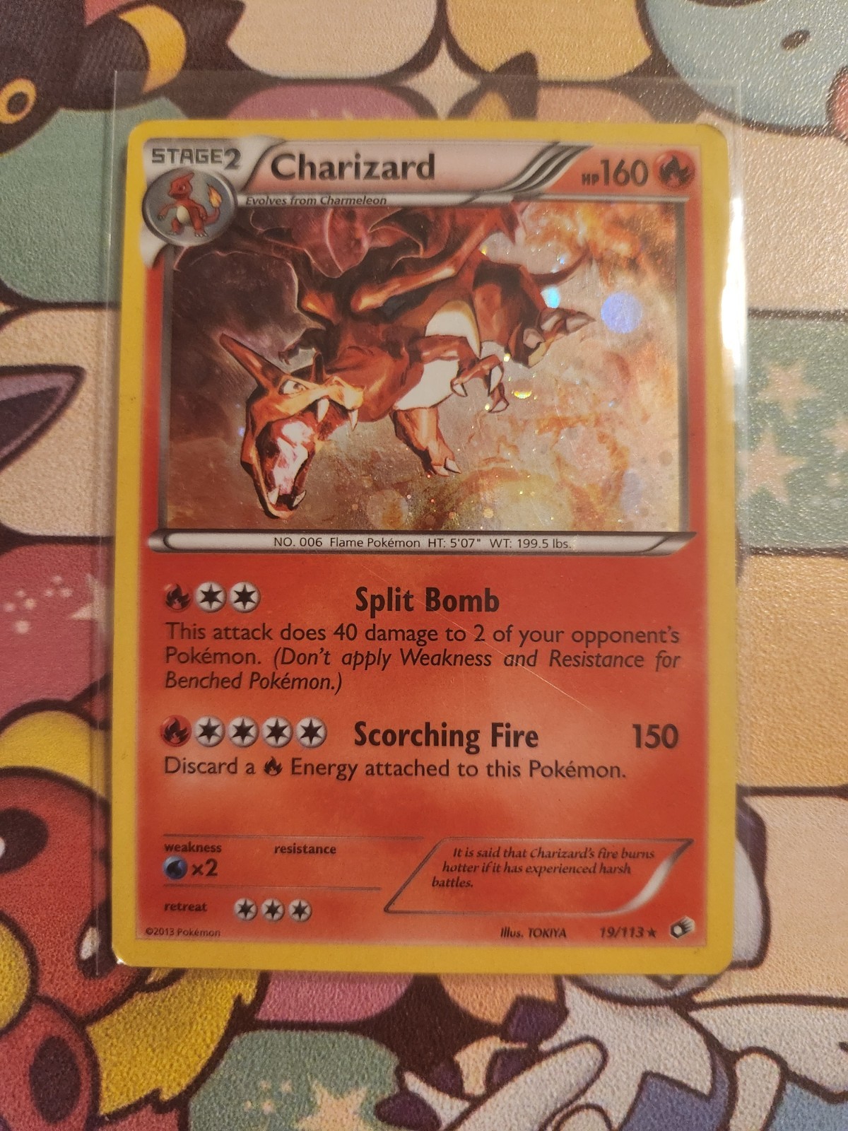 Charizard – 019/113 Legendary Treasures Holo Rare