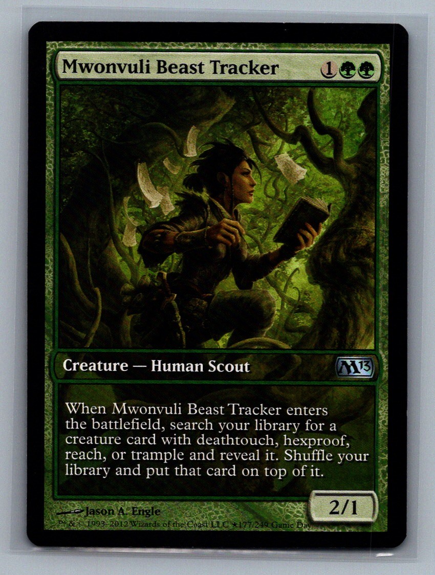 Mwonvuli Beast Tracker #177 Championship Promos Magic: The Gathering MTG – LP