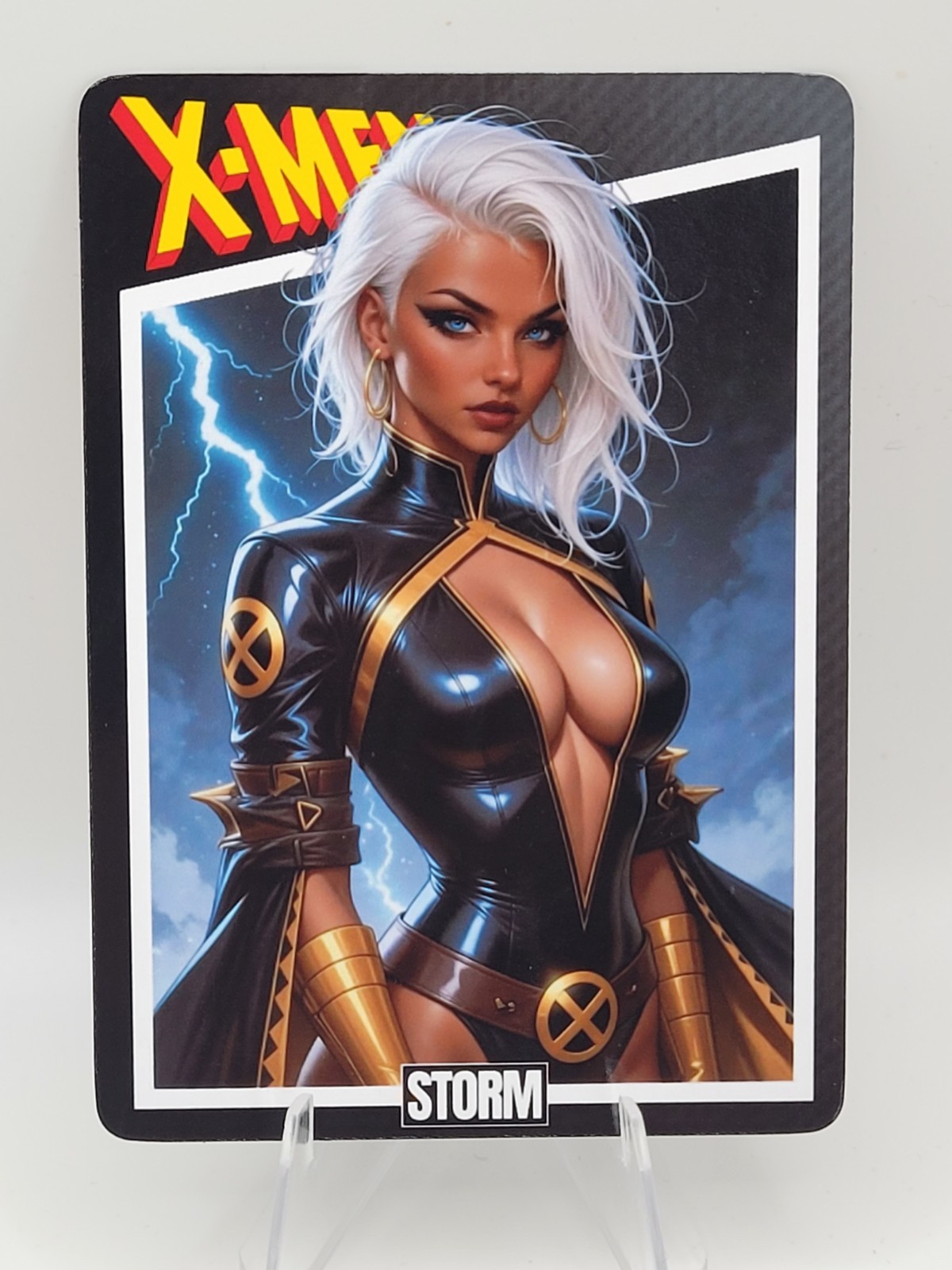 Storm X-Men X-Force Marvel Comic Book Hot Spicy Custom Trading Card