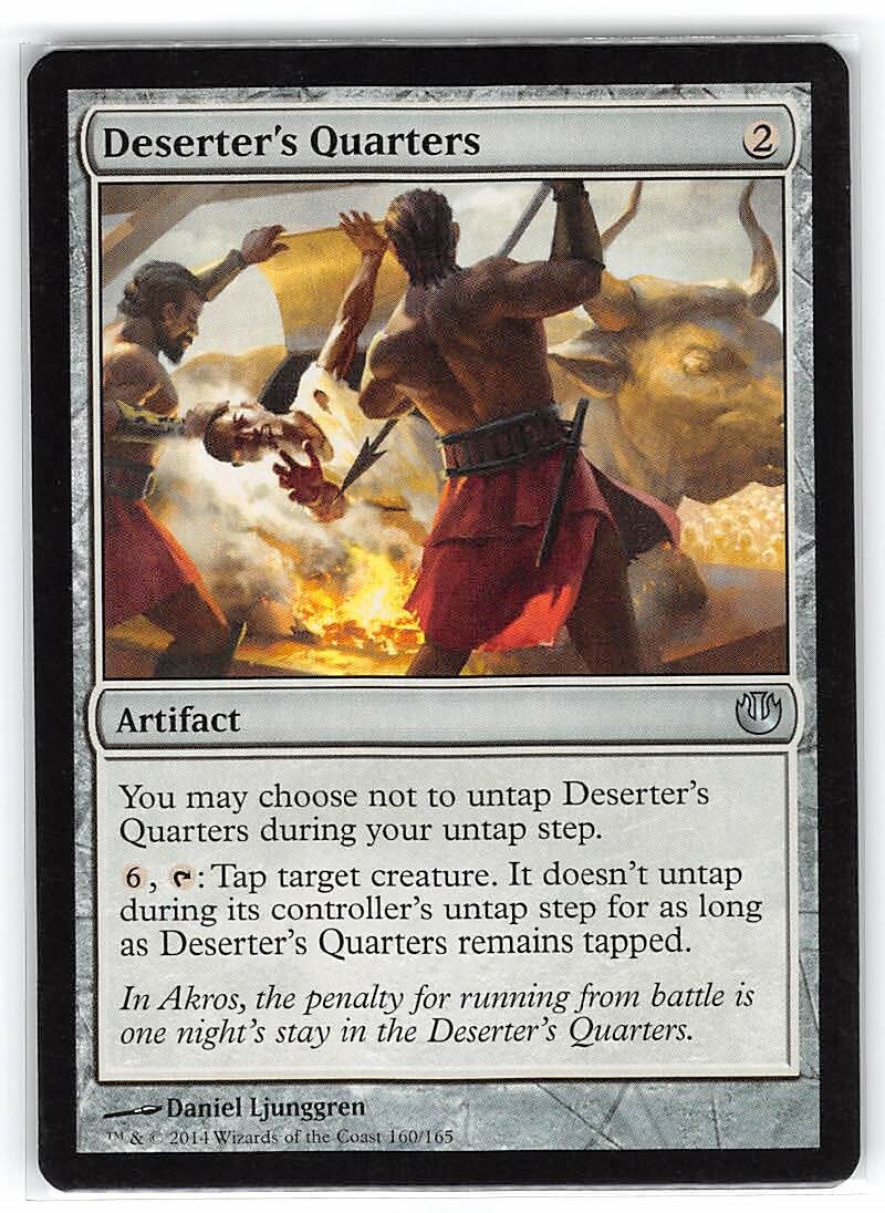 Deserter’s Quarters *Uncommon* Magic MtG x1 Journey into Nyx SP