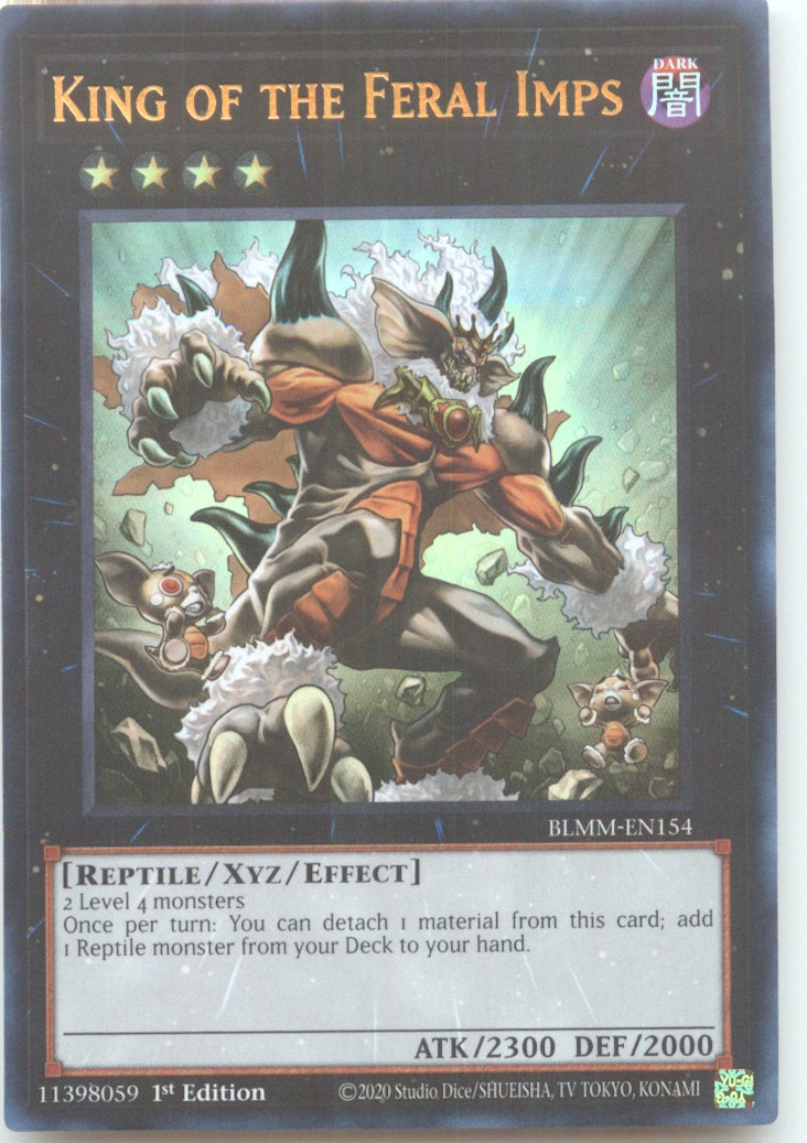 King of the Feral Imps (Starlight Rare) [BLMM – BLMM-EN154]1st Edition