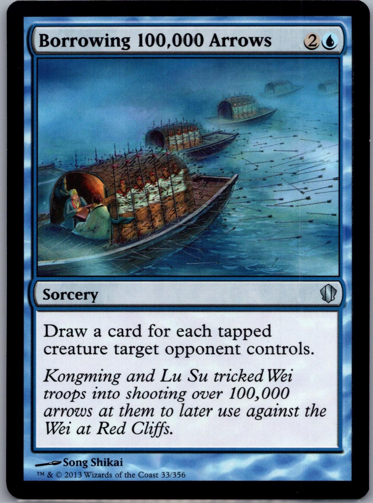 Borrowing 100,000 Arrows 33 Uncommon Commander 2013 Magic: The Gathering LP