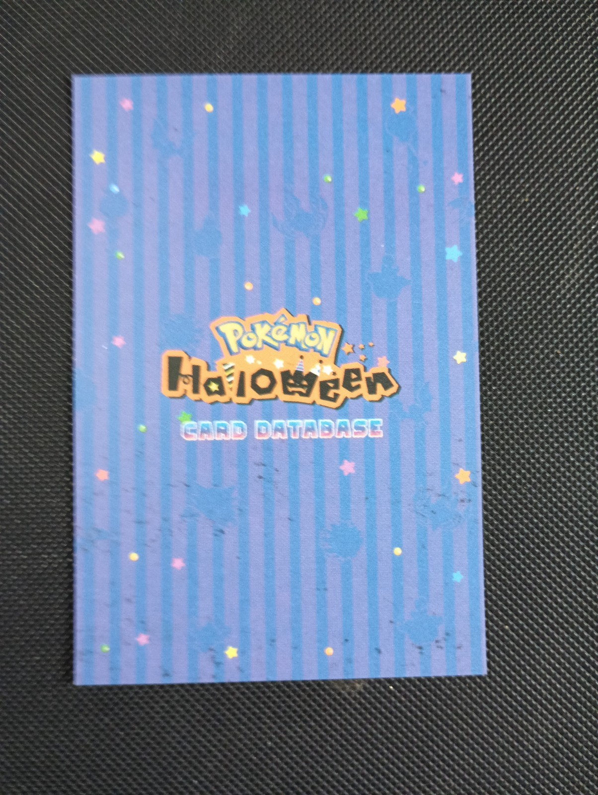 GENGAR Cubone Skull POKEMON DATABASE HALLOWEEN SET Star HOLO PERU 2025