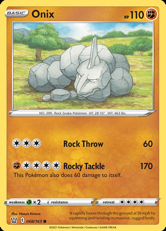 Onix – 068/163 – Common – Near Mint