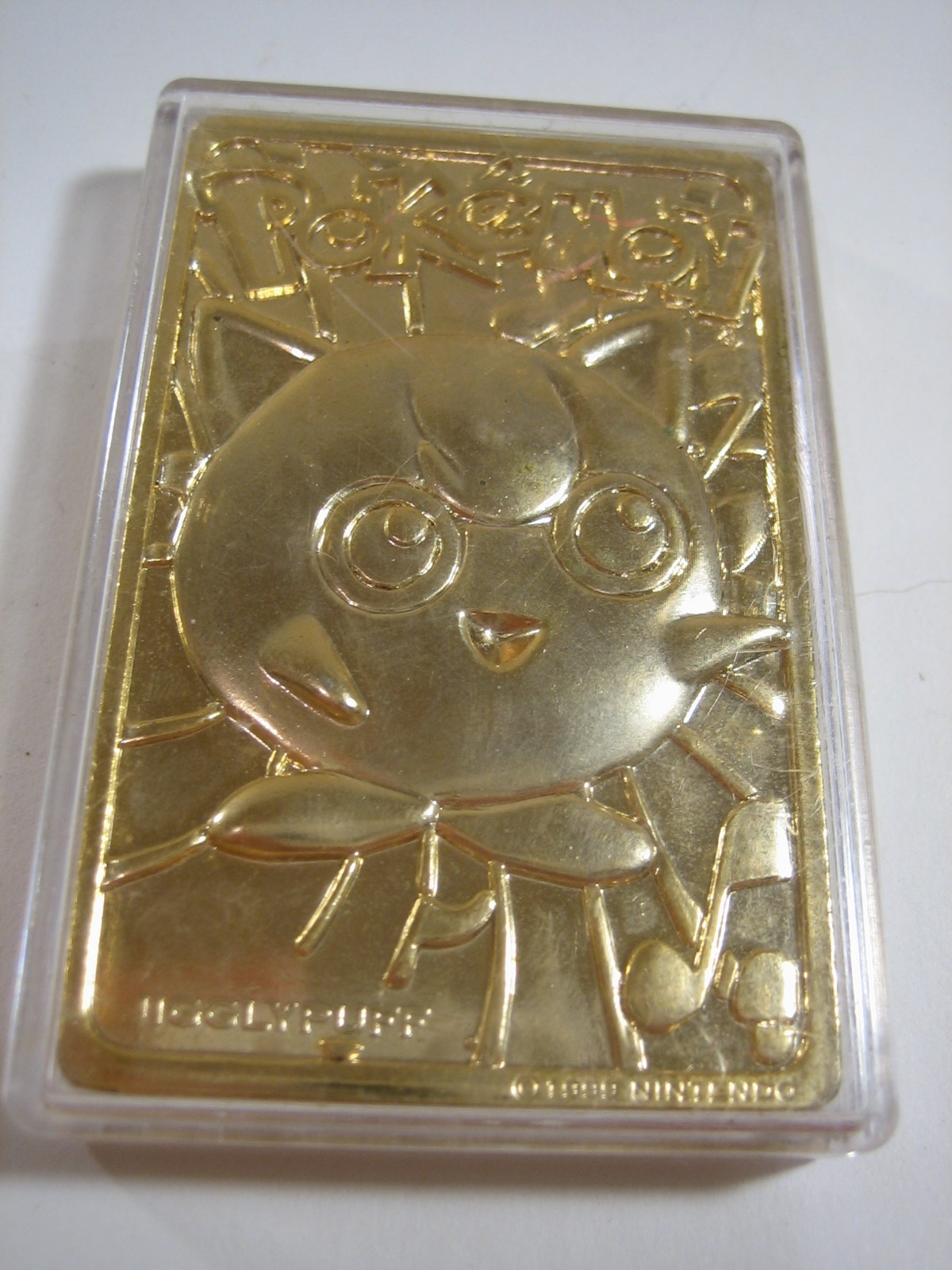 Vintage 1999 Nintendo Jigglypuff Pokemon Trading Card