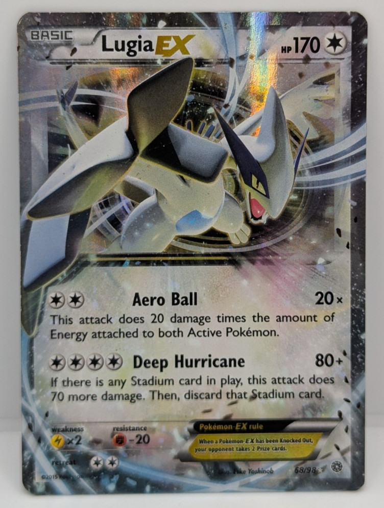 Lugia EX 68/98 XY – Ancient Origins Holo MP Pokemon