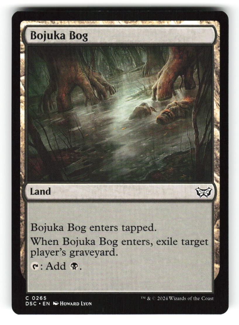 Bojuka Bog #265 (NM) (DSC) (Non-Foil) MTG Magic
