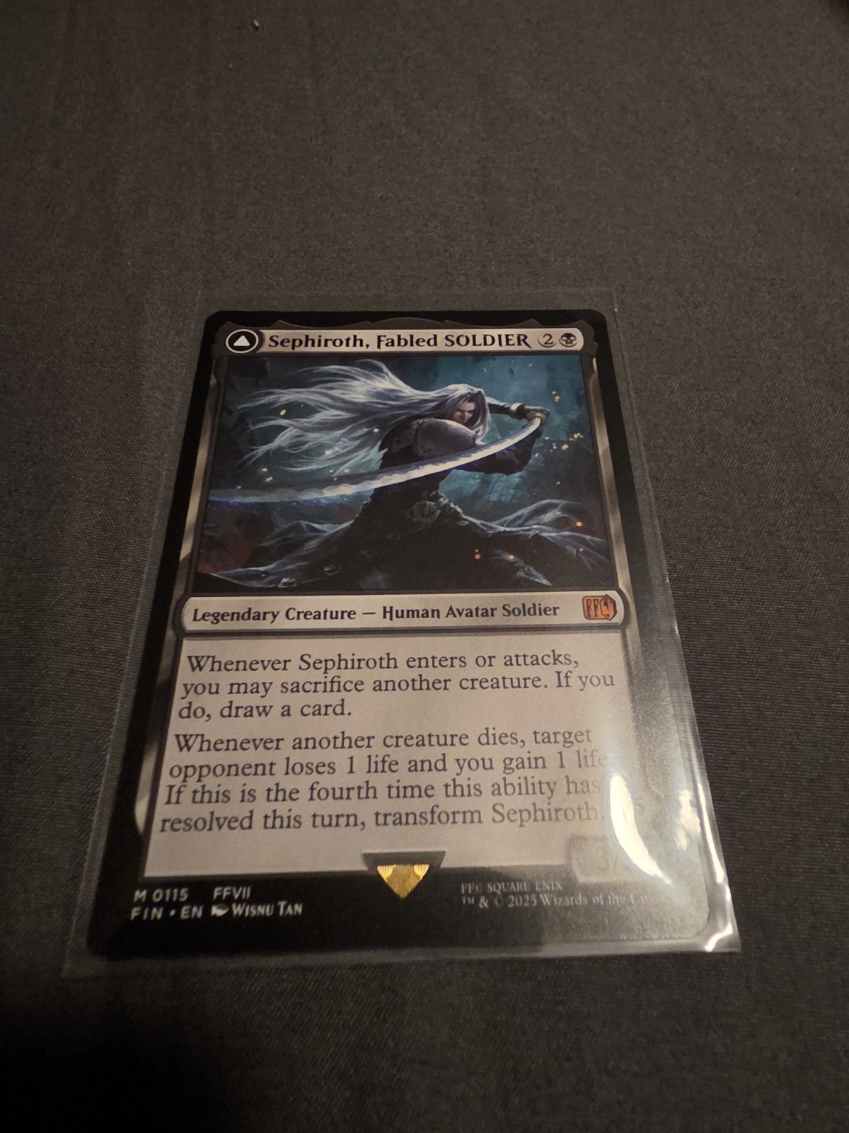 Magic The Gathering Sepharoth Fabled Soldier