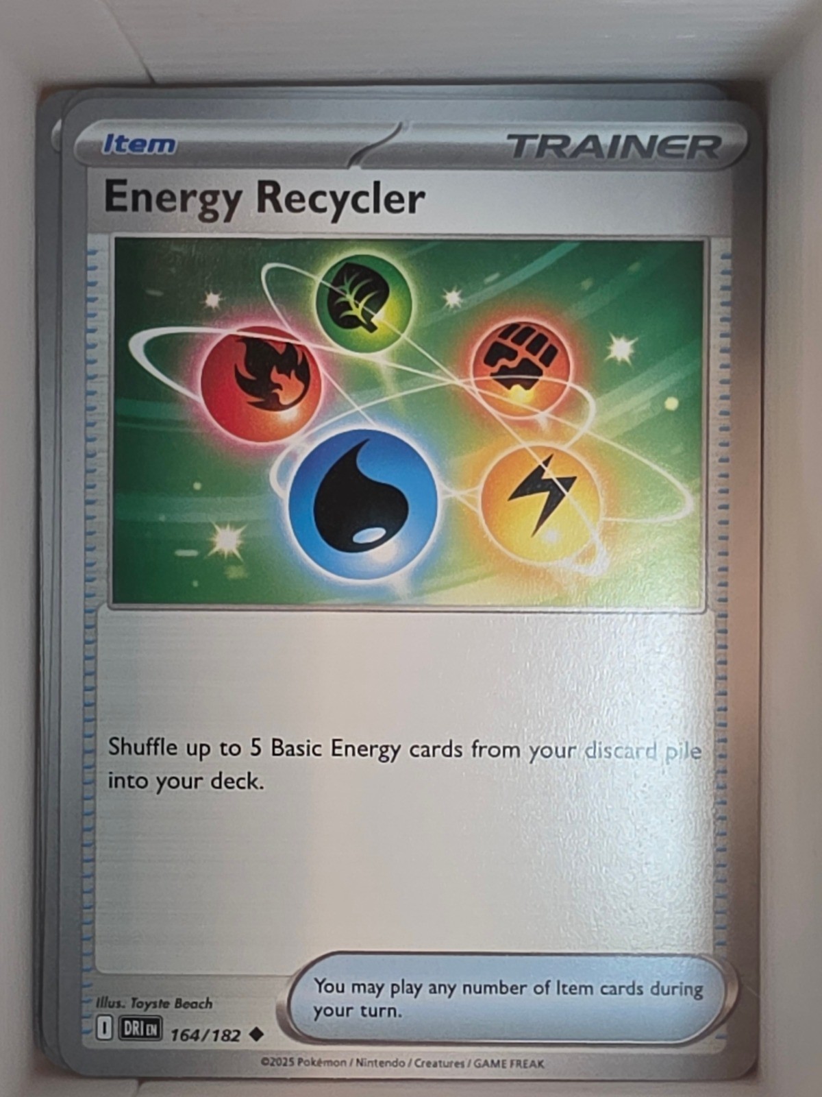 Energy Recycler Uncommon SV10: Destined Rivals 164/182 NM Eske Yoshinob DRI