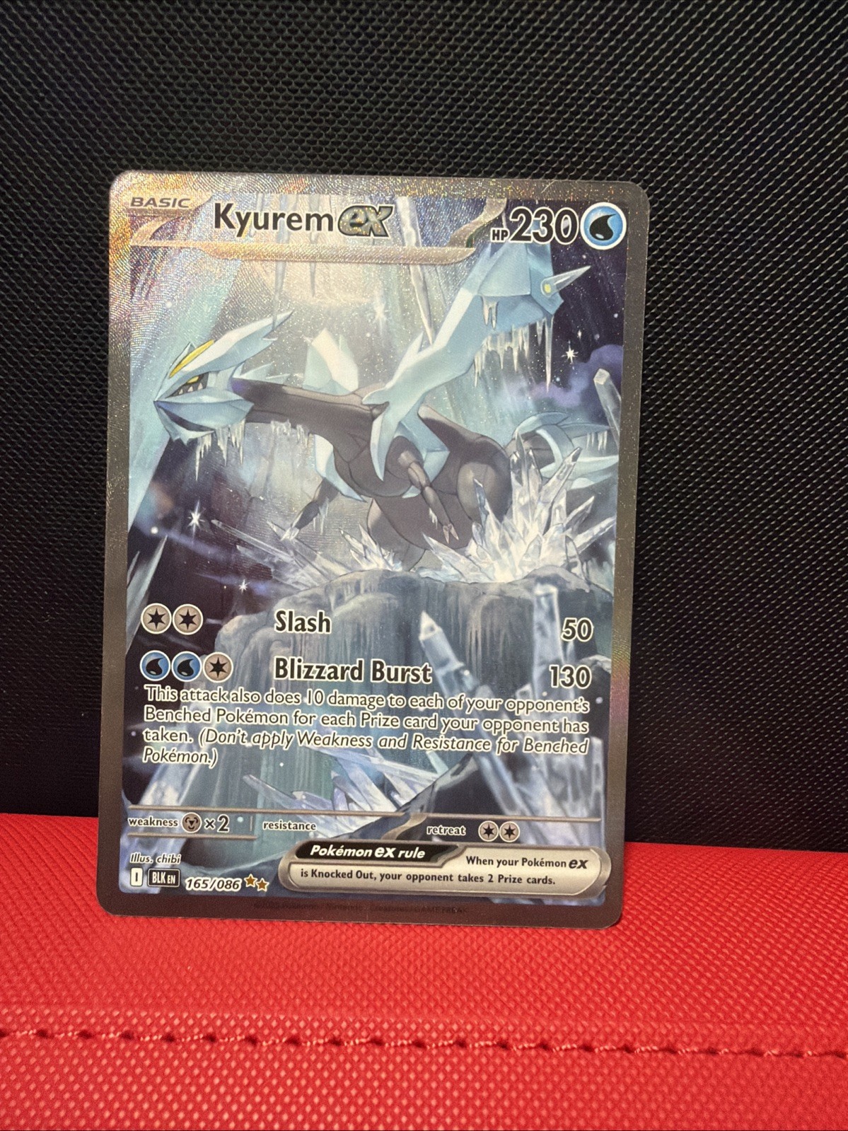Pokémon TCG Kyurem EX Black Bolt Special Illustration Rare