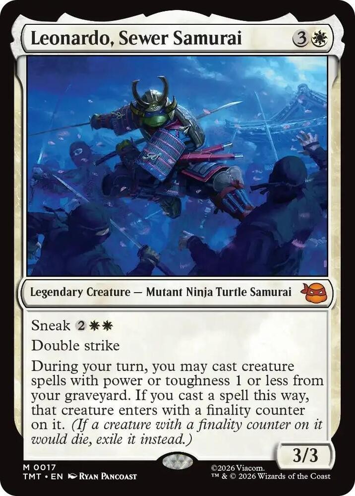 MAGIC THE GATHERING – TEENAGE MUTANT NINJA TURTLES (TMNT) – CHOOSE YOUR CARD