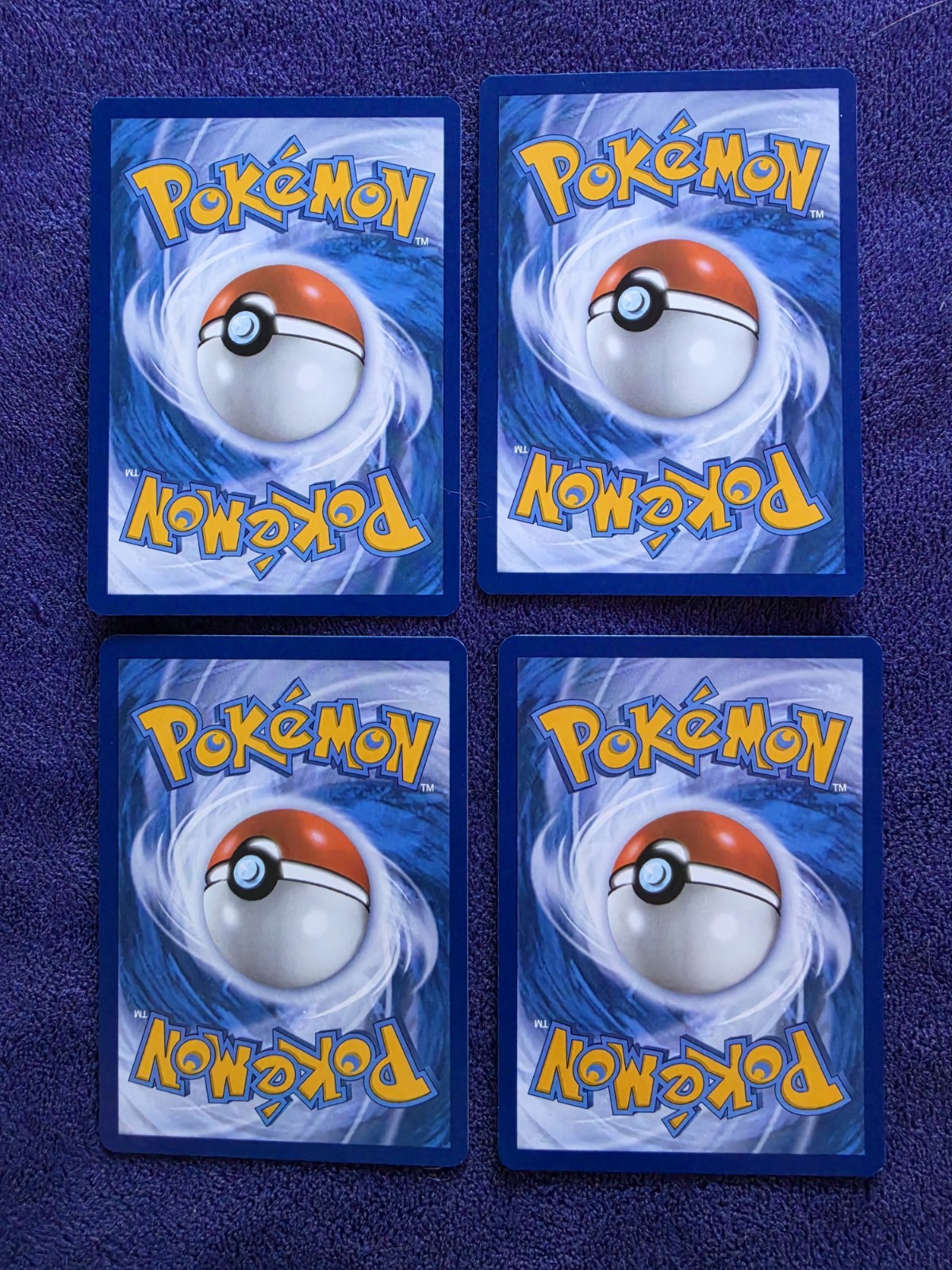 4x Ultra Ball 091/091 Paldean Fates Trainer Playset Pokemon TCG