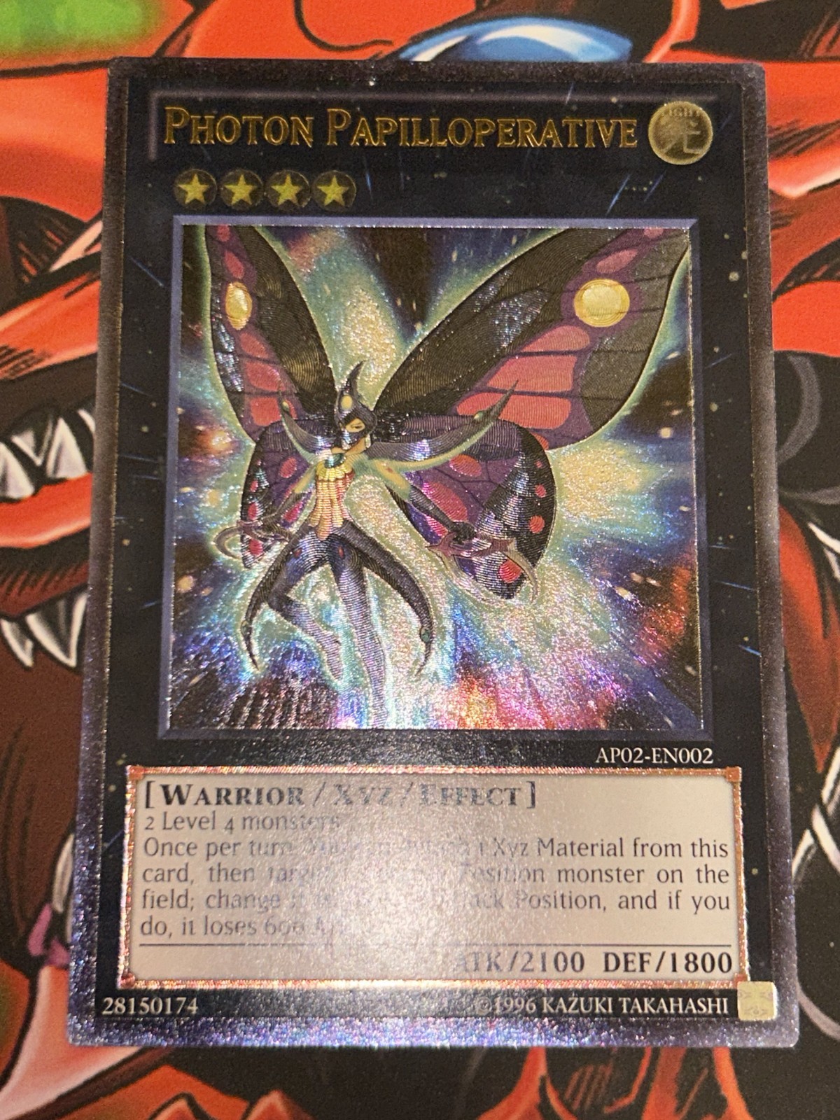 Yugioh Photon Papilloperative AP02 – EN002 Ultimate Rare Near Mint #3