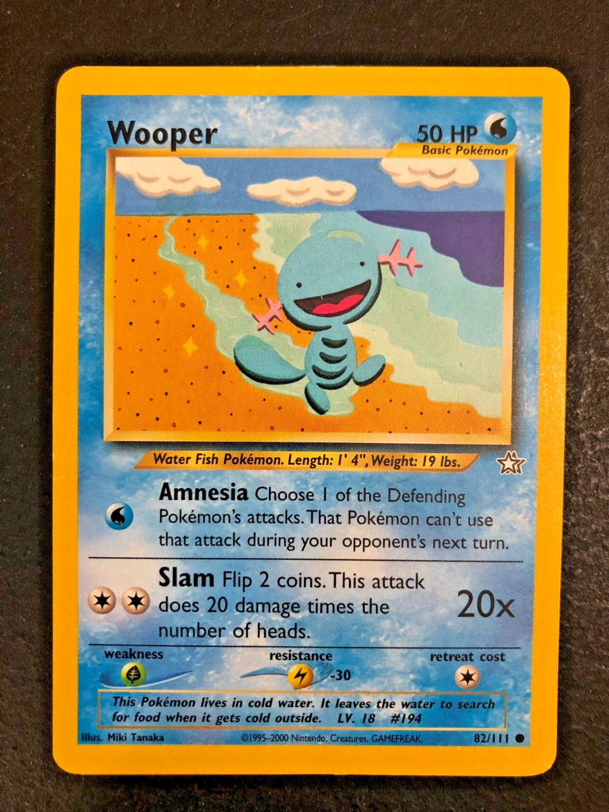 Wooper 82/111 – Neo Genesis – MP