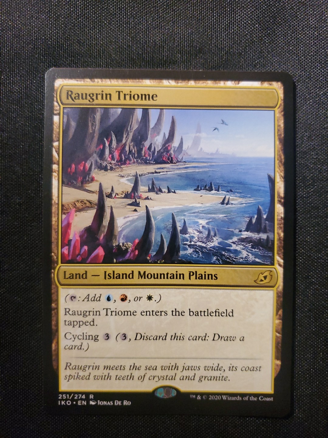 Raugrin Triome Ikoria: Lair of Behemoths #251 Regular NM Magic The Gathering MTG