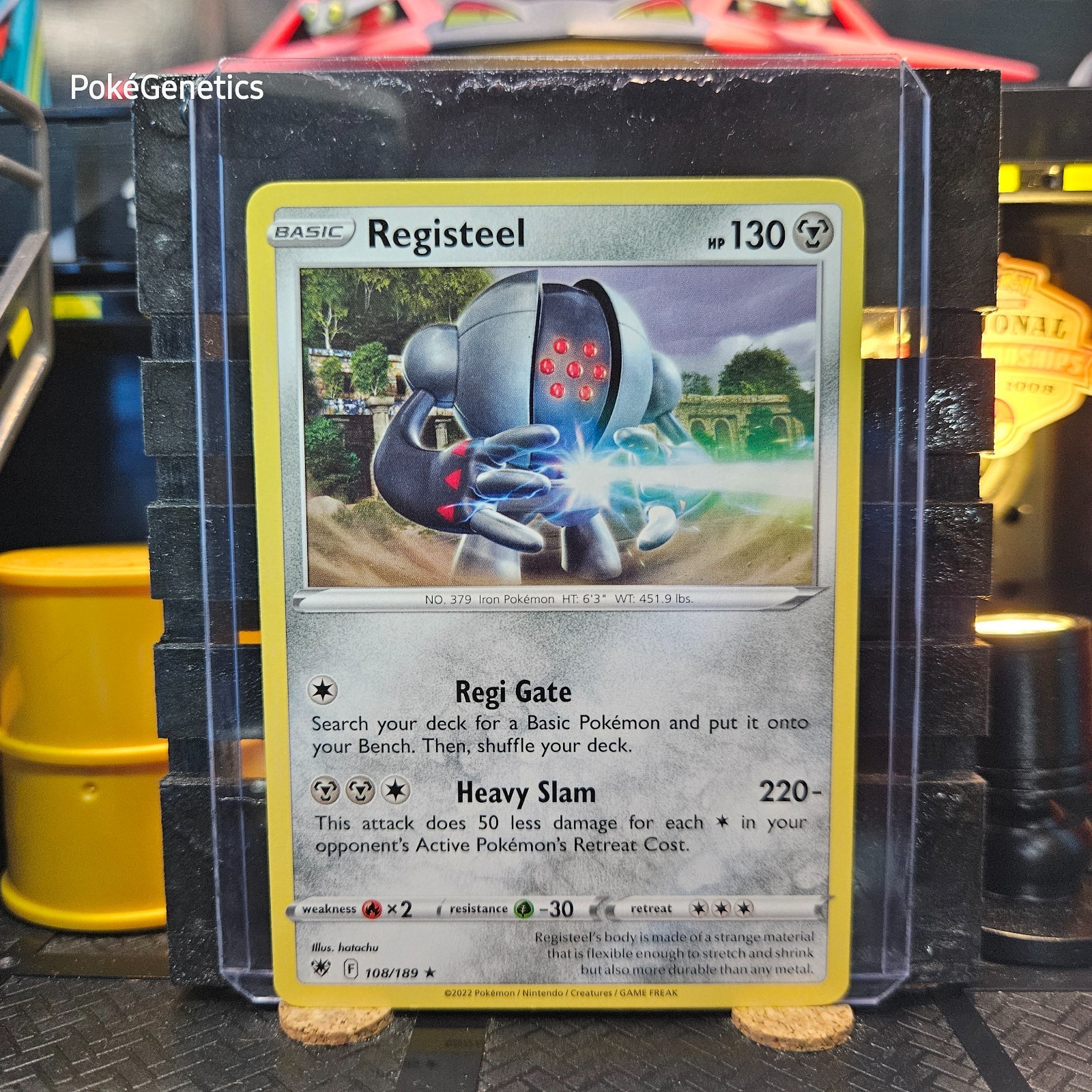 Registeel Astral Radiance Pokémon TCG 108/189 Sword & Shield SWSH10 Rare
