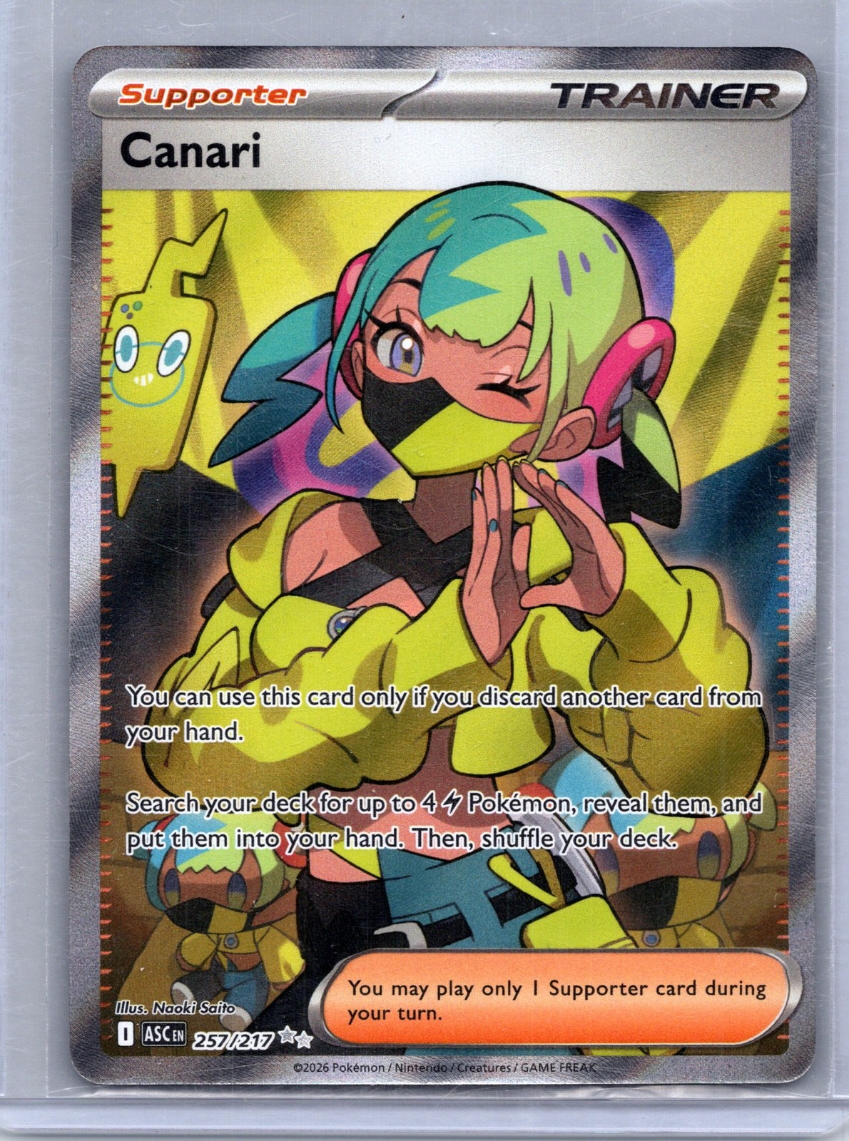 Canari 257/217 Me: Ascended Heroes Holo