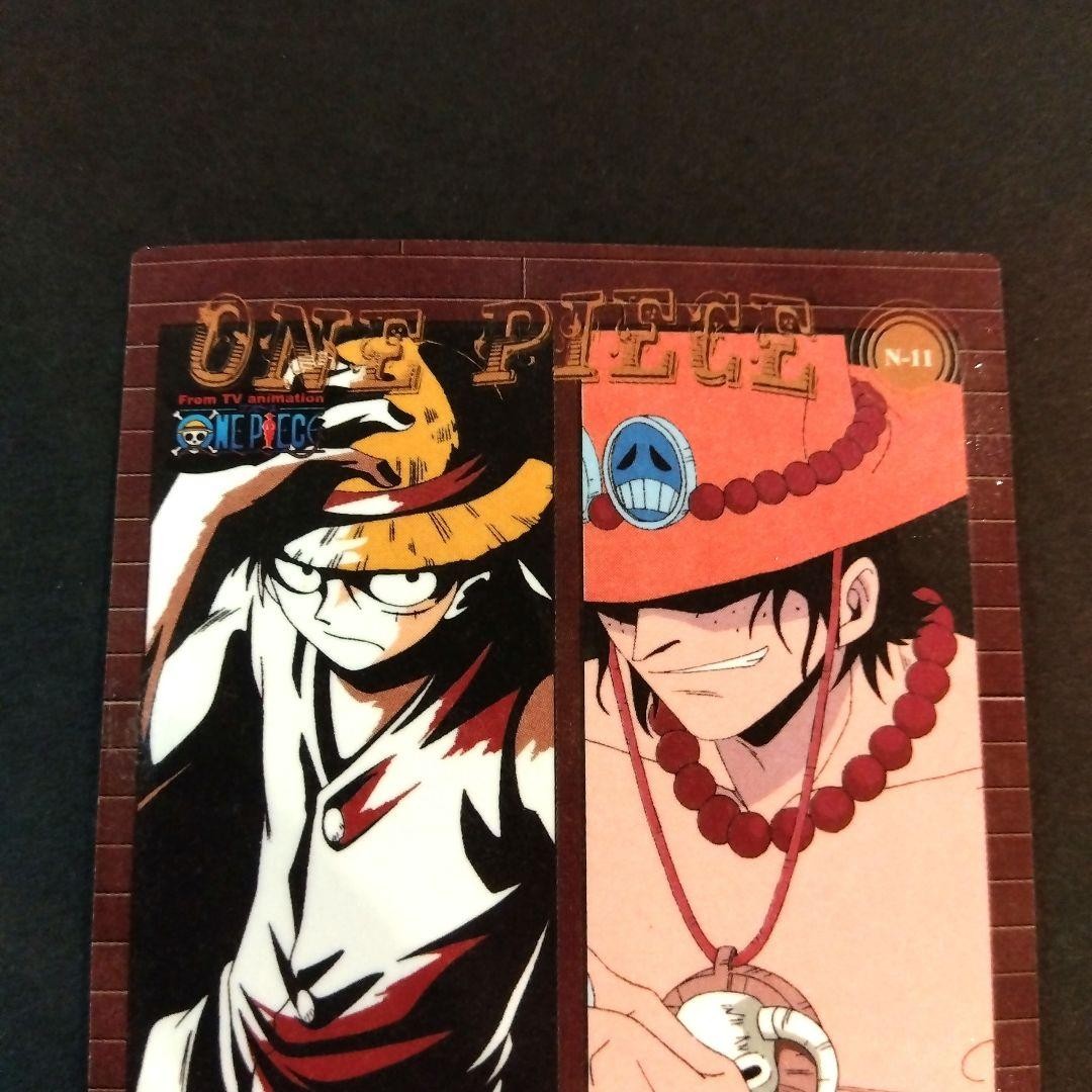 Ace N11 Rare Holo Early Amada Etching Card Collection ONE PIECE JP NM CCG Card