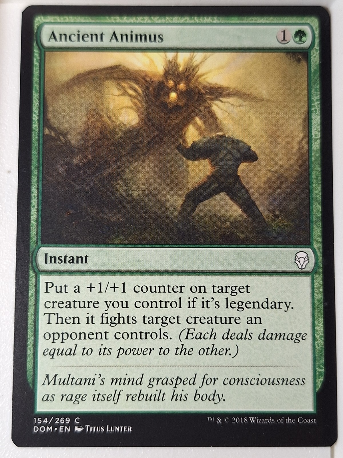 Ancient Animus – Dominaria – Magic the Gathering MTG Nice!