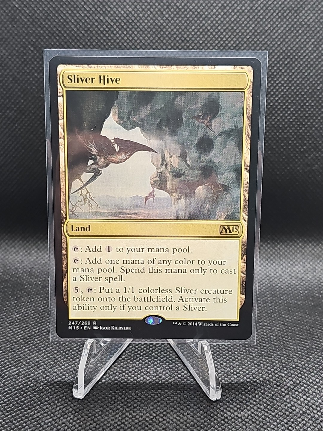 Magic the Gathering Sliver Hive M15 Card 247 MTG Magic 2015