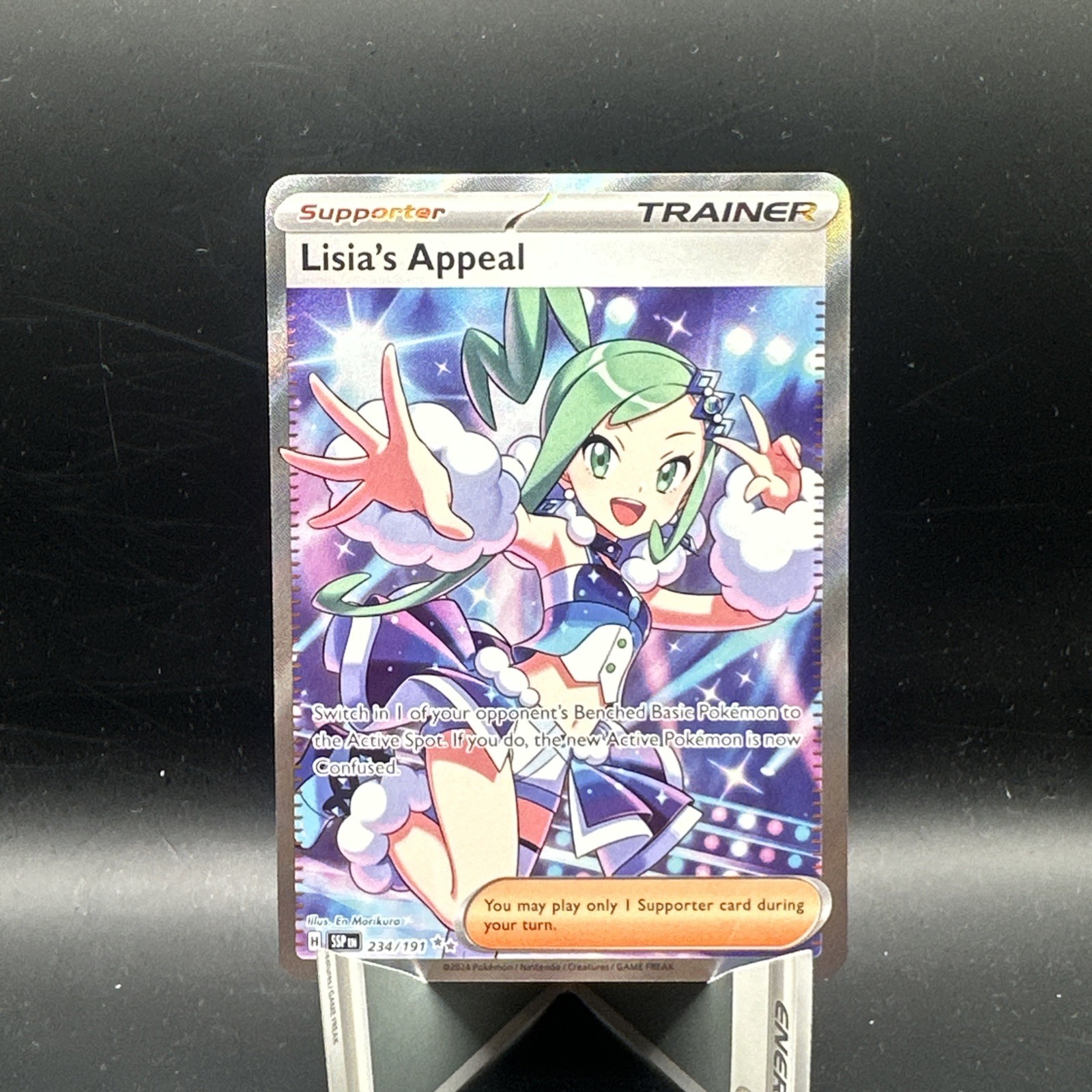 Lisias Appeal 234/191 (Full Art) Surging Sparks Ultra Rare Holo