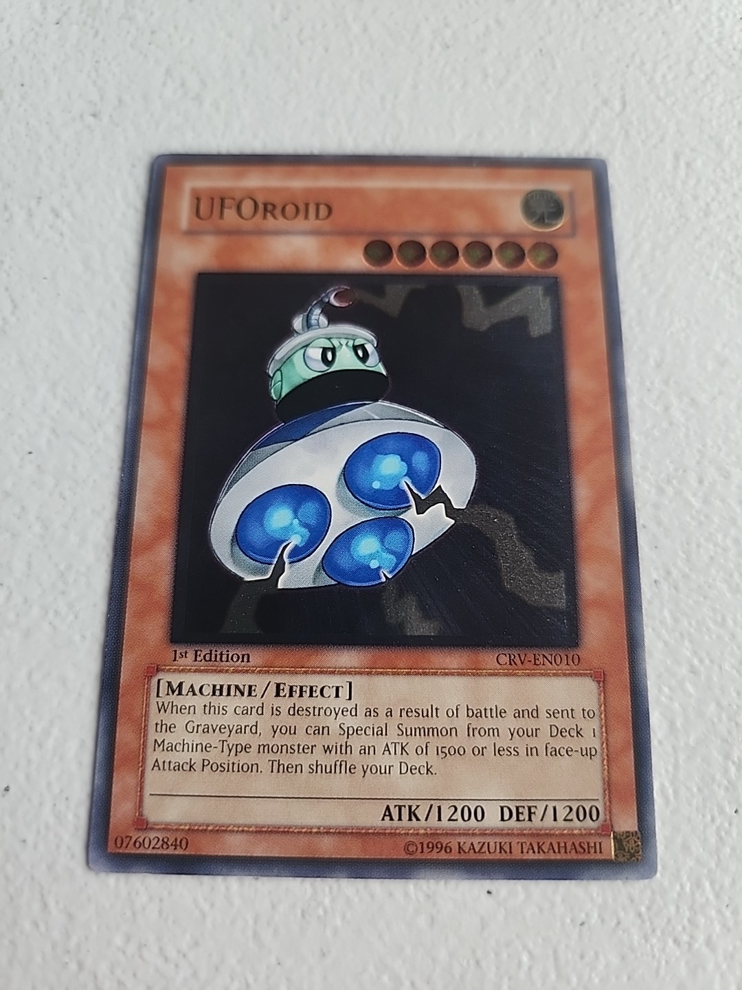 UFOroid (UTR) CRV-EN010 Cybernetic Revolution 1st Edition N/M #Y136