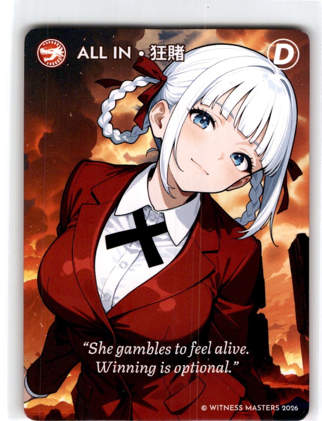 Otaku Box Witness Masters Card All In