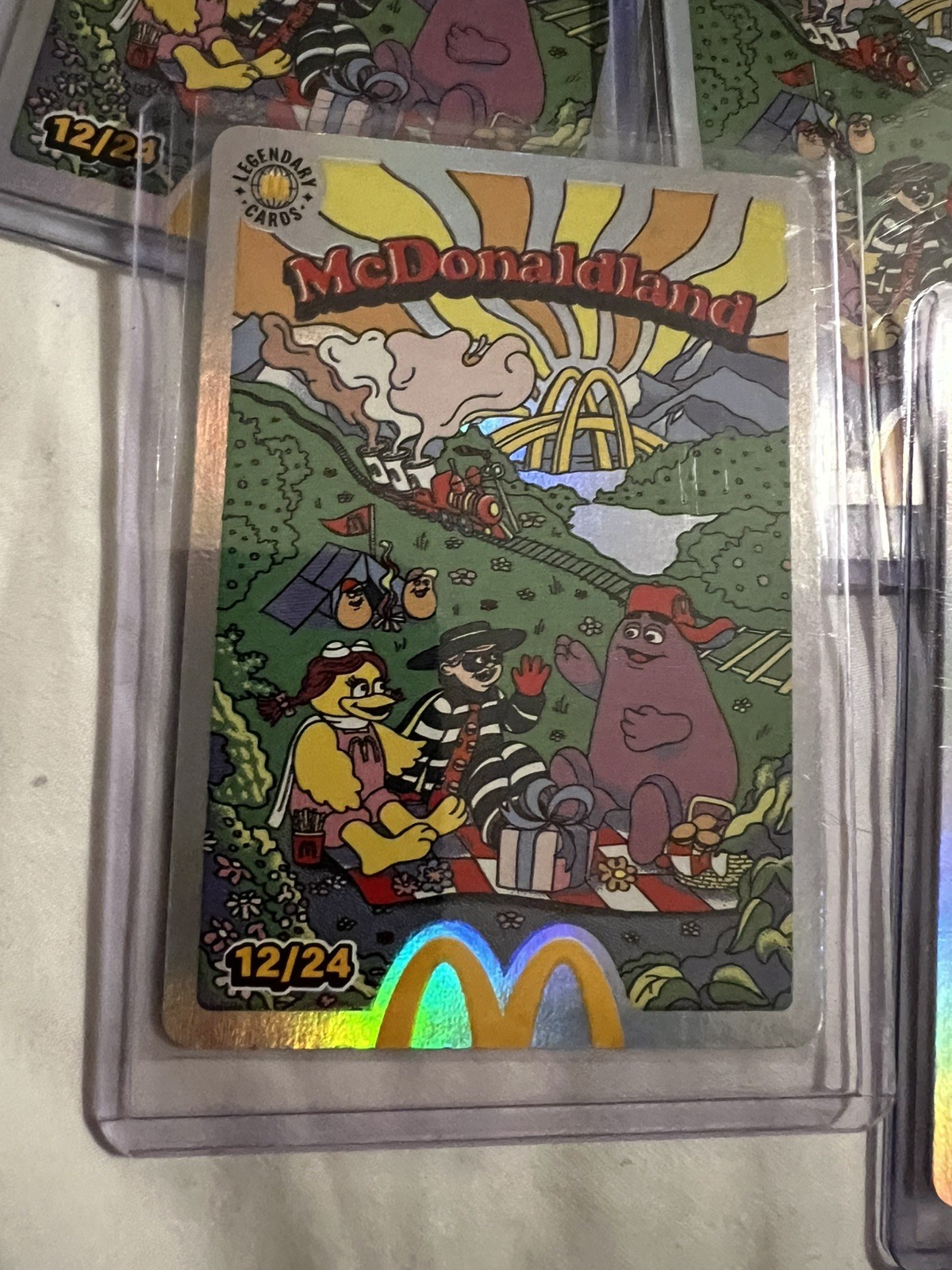 10x McDonalds McDonaldland 12/24 Trading Cards 2026 – Redeemed (Legendary)