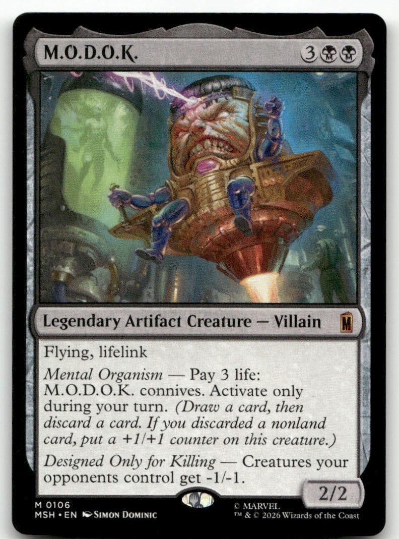 M.O.D.O.K. Marvel Super Heroes MTG NM