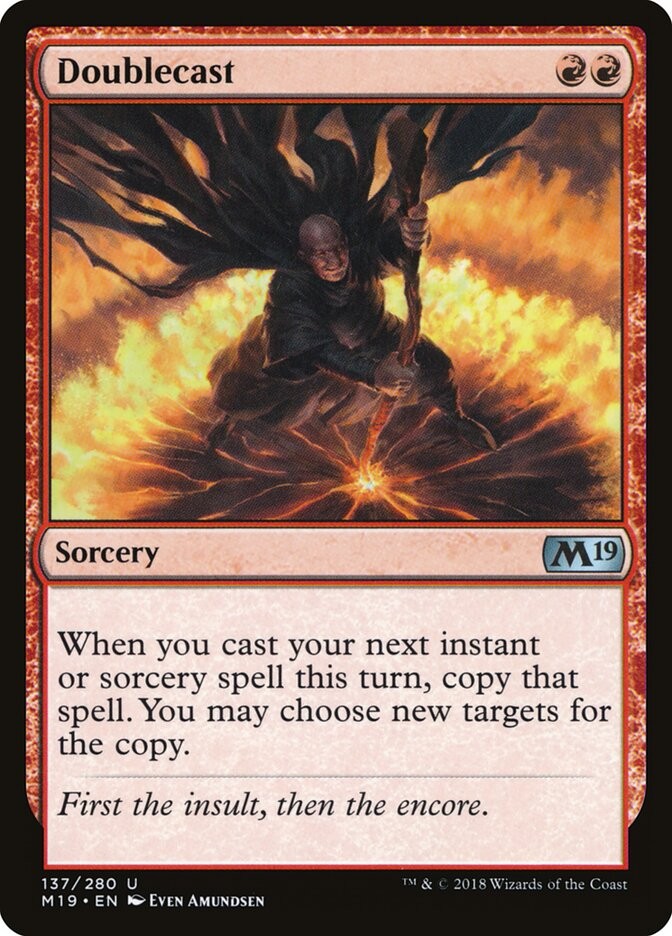 Doublecast (137) Core Set 2019 M19 MTG Magic