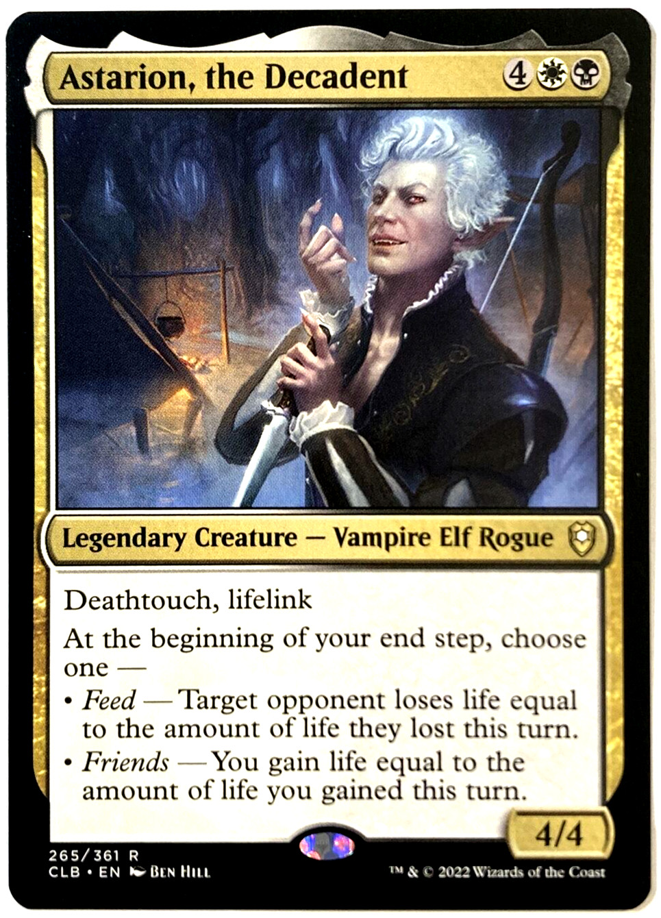 MTG Astarion, the Decadent Commander Legends Baldur’s Gate 265 NM