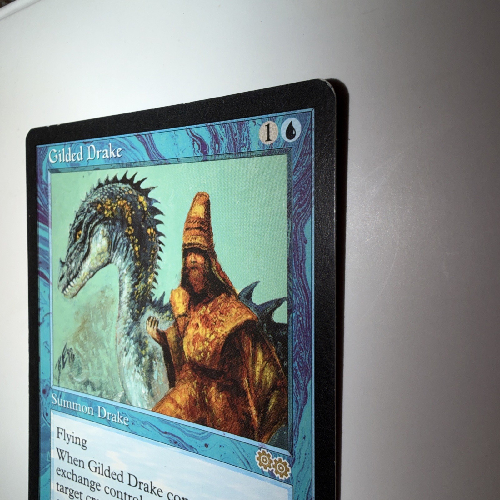 Gilded Drake MTG Magic The Gathering Urza’s Saga 76/335 Rare *On Reserved List*