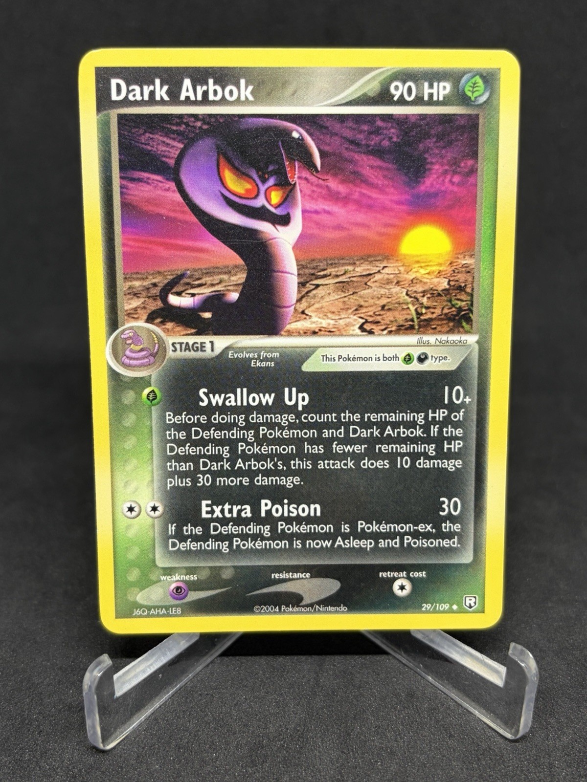 Dark Arbok 29/109 Team Rocket Returns Regular NM