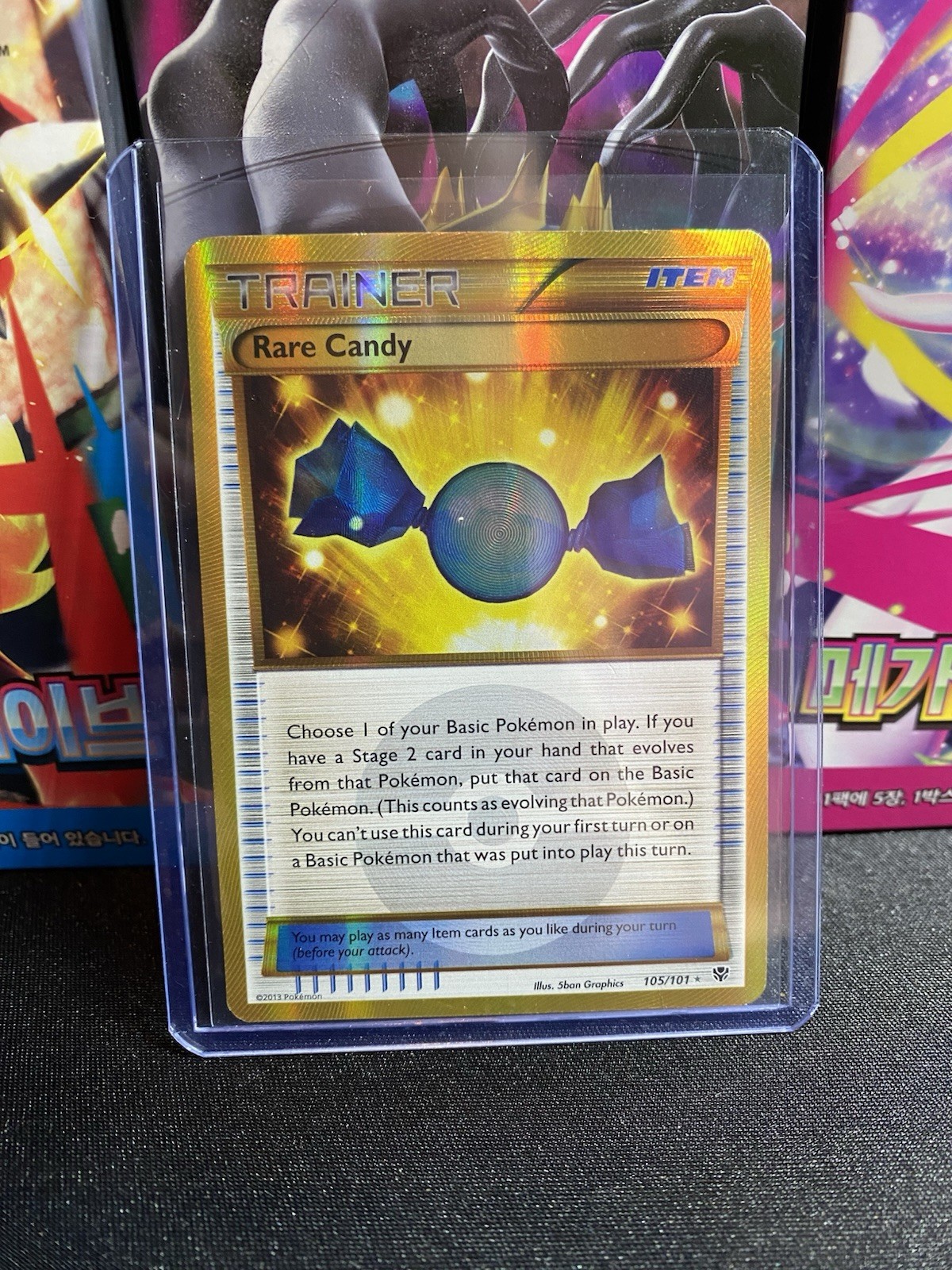 Rare Candy Secret Rare 105/101 Plasma Blast Holo 5ban Graphics Pokémon TCG – LP