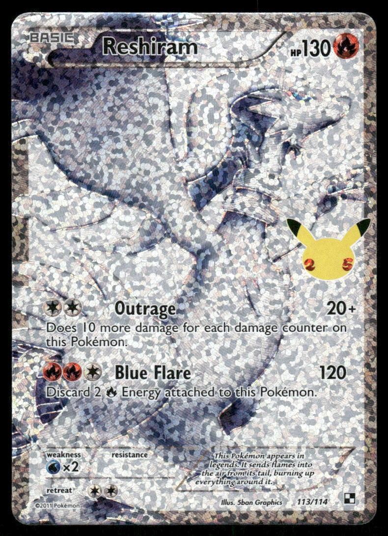 Celebrations: Classic Collection #113/114 Reshiram
